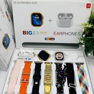 I20 Ultra MAX Suit Smartwatch + AirPods Pro Combo